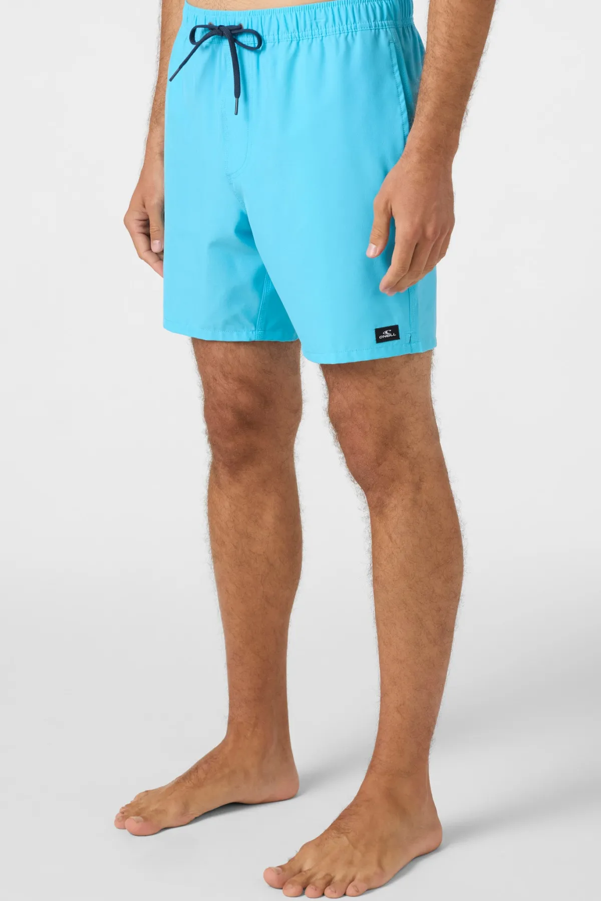 Short Length^O'Neill Lennox Hermosa Solid 17" Swim Trunks Trunks - | aquarius