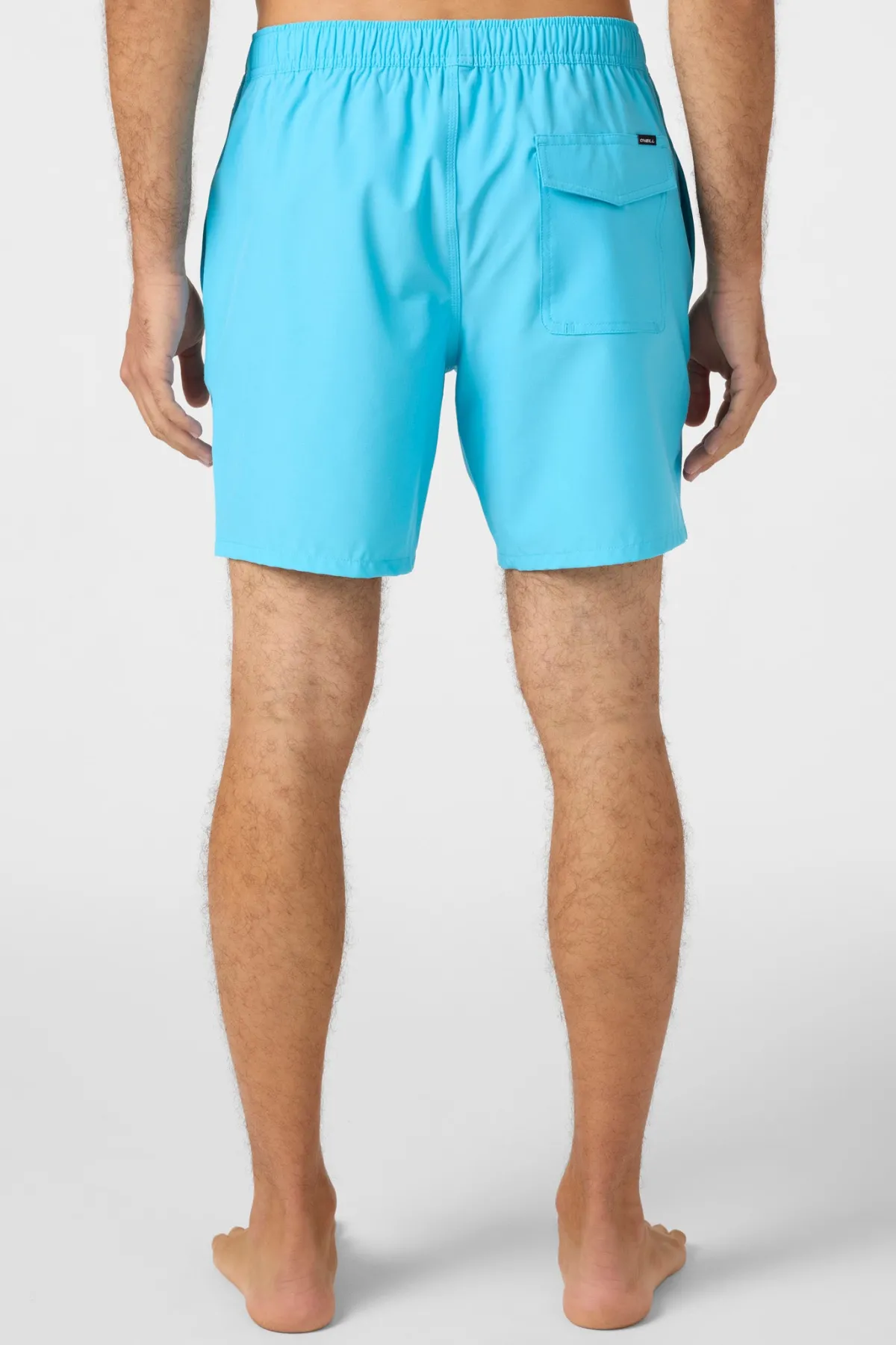Short Length^O'Neill Lennox Hermosa Solid 17" Swim Trunks Trunks - | aquarius