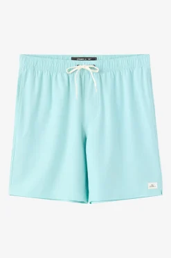 New Arrivals^O'Neill Lennox Hermosa Solid Volley 17" Swim Trunks canal blue