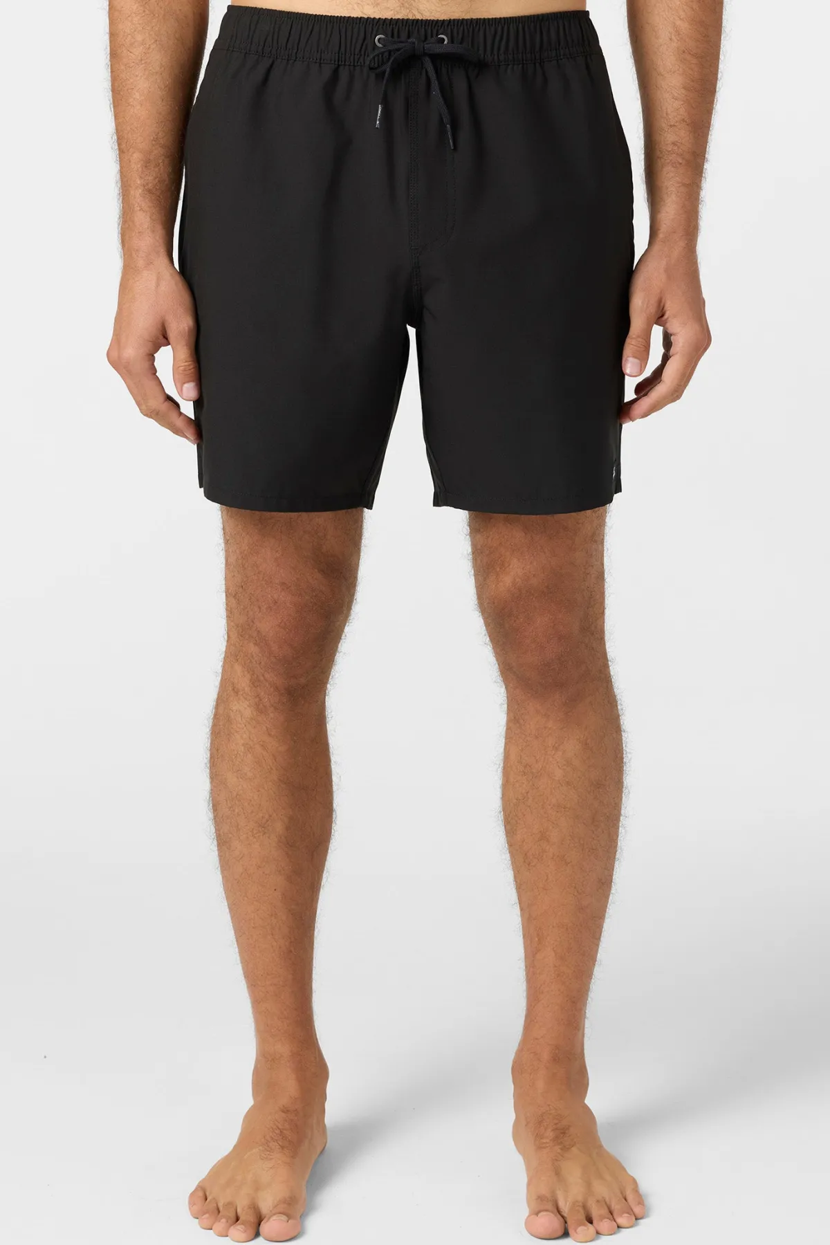 New Arrivals^O'Neill Lennox Hermosa Solid Volley 17" Swim Trunks black