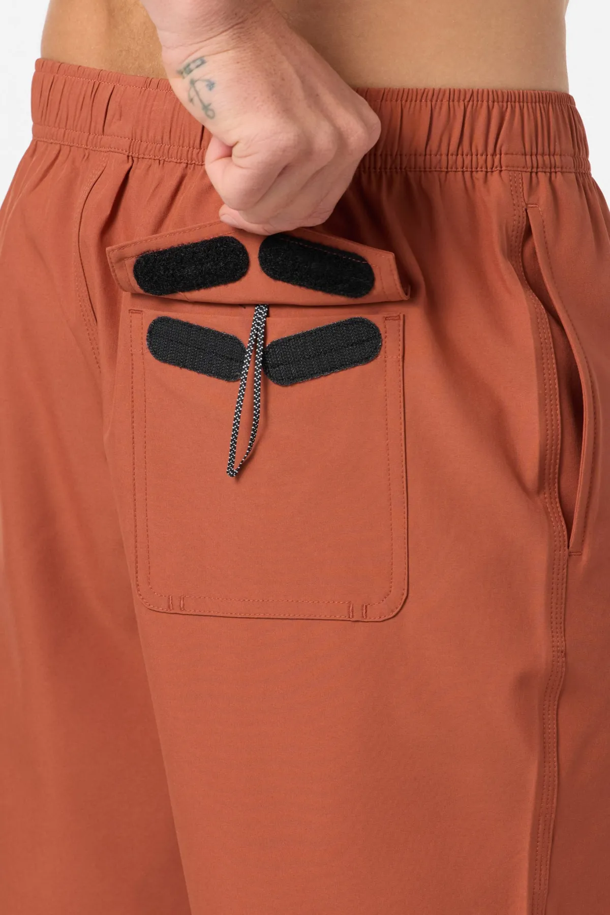 New Arrivals^O'Neill Lennox Hermosa Solid Volley 17" Swim Trunks chutney