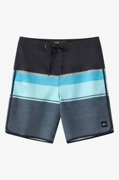 Boardshorts New Arrivals|Mid Length^O'Neill Lennox Scallop 19" Boardshorts - | phantom