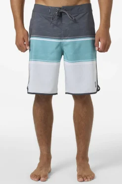 Mid Length^O'Neill Lennox Scallop 19" Boardshorts - | bristol blue