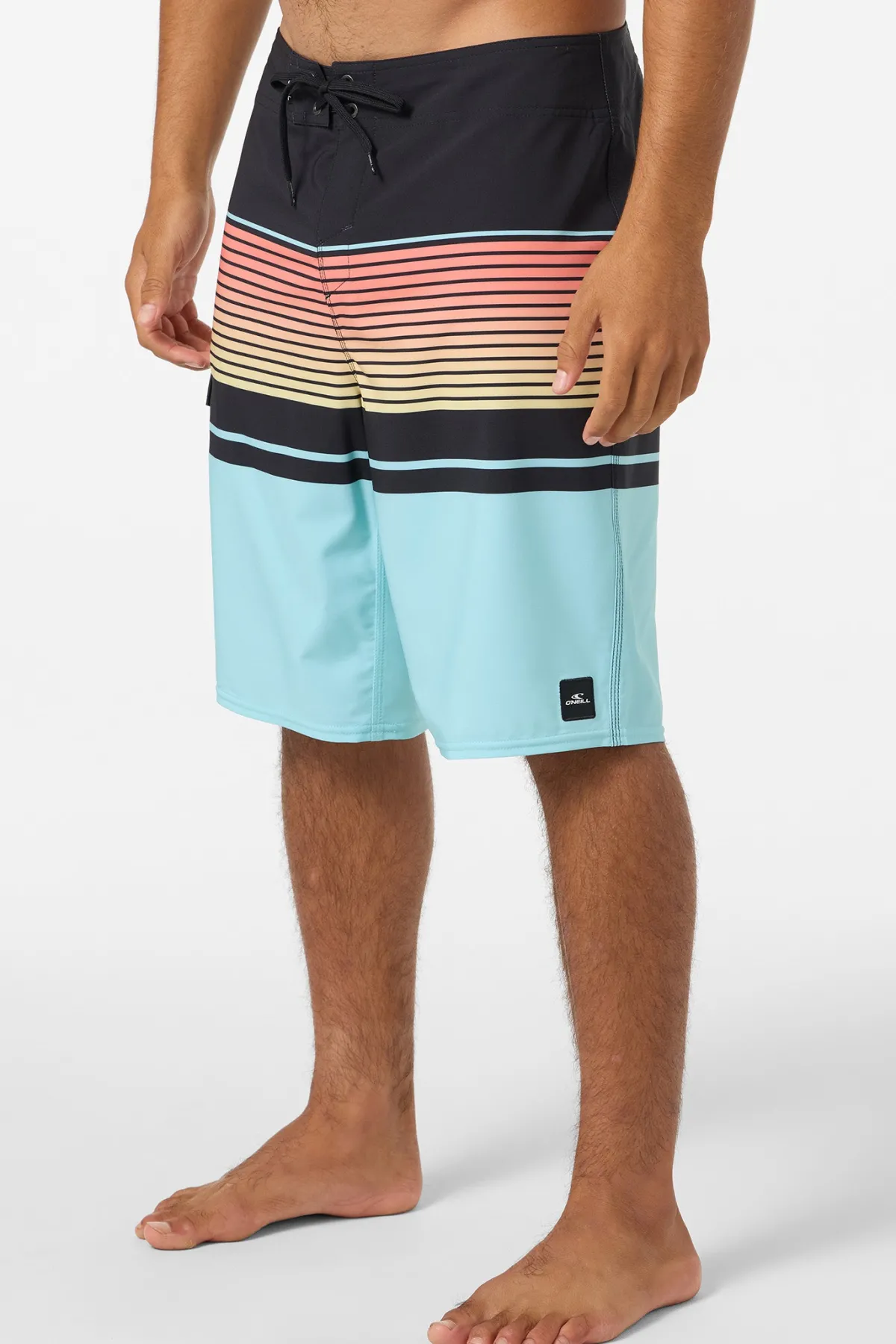 New Arrivals|Boardshorts New Arrivals^O'Neill Lennox Stripe 21" Boardshorts - | canal blue