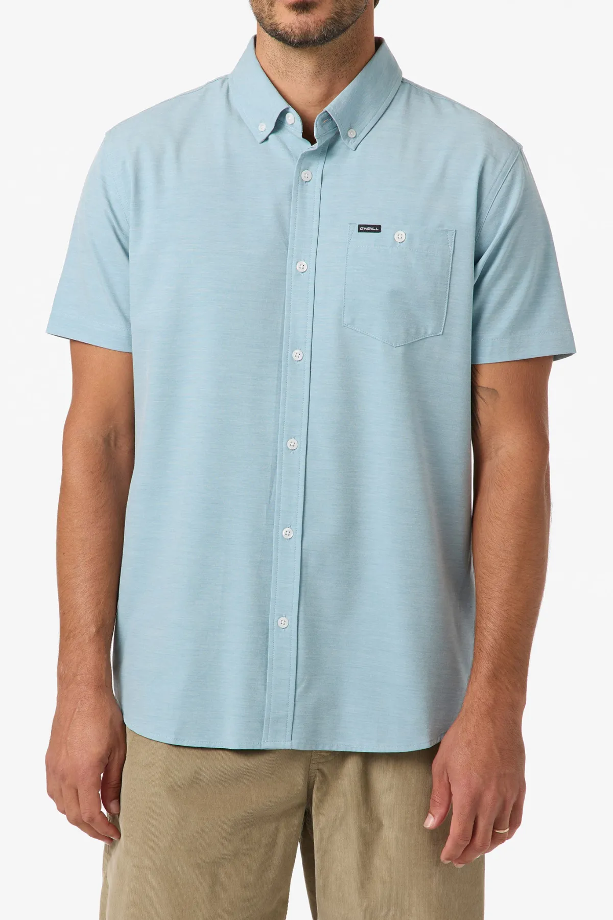 Shirts & Flannels^O'Neill Light Check Standard Shirt Standard Fit Shirt - | stone blue