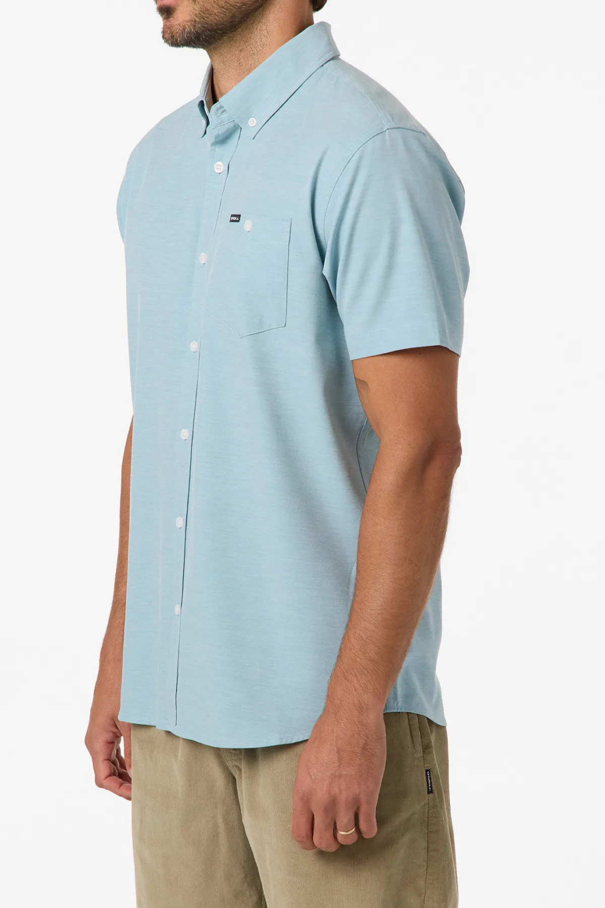 Shirts & Flannels^O'Neill Light Check Standard Shirt Standard Fit Shirt - | stone blue