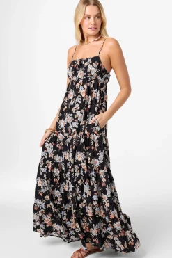 New Arrivals|Dresses^O'Neill Lillie Bali Floral Dress Maxi Dress - | black