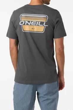 New Arrivals^O'Neill Lineup Classic Tee dark shadow