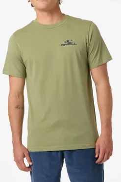 Tees & Tanks^O'Neill Lineup Classic Tee Standard Fit Tee - | oil green