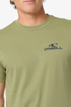 Tees & Tanks^O'Neill Lineup Classic Tee Standard Fit Tee - | oil green