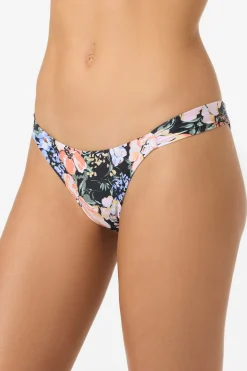 Bikini Bottoms^O'Neill Liz Floral Kee Beach Full Bottoms - | black