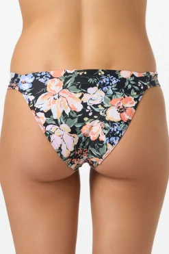 Bikini Bottoms^O'Neill Liz Floral Kee Beach Full Bottoms - | black