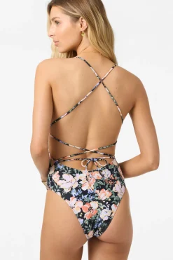 One-Pieces^O'Neill Liz Floral Marbella One-Piece - | black