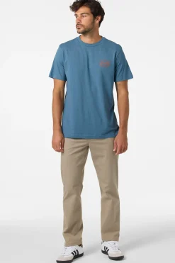 New Arrivals|Tees & Tanks^O'Neill Locksmith Classic Tee Standard Fit Tee - | blue fusion