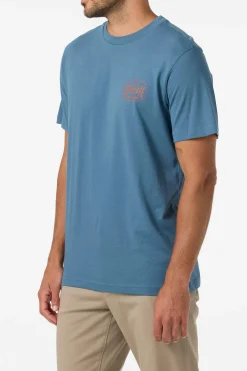 New Arrivals|Tees & Tanks^O'Neill Locksmith Classic Tee Standard Fit Tee - | blue fusion