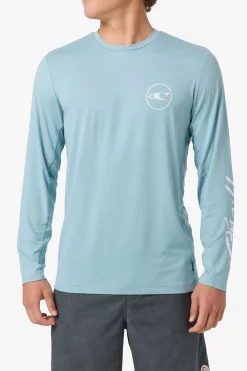 New Arrivals|Tees & Tanks^O'Neill Logo Upf Ls Tee Long Sleeve Tee - | stone blue