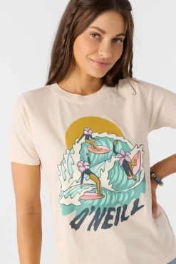Graphic Tees & Tanks^O'Neill Loindaflow Boy Tee - | tapioca