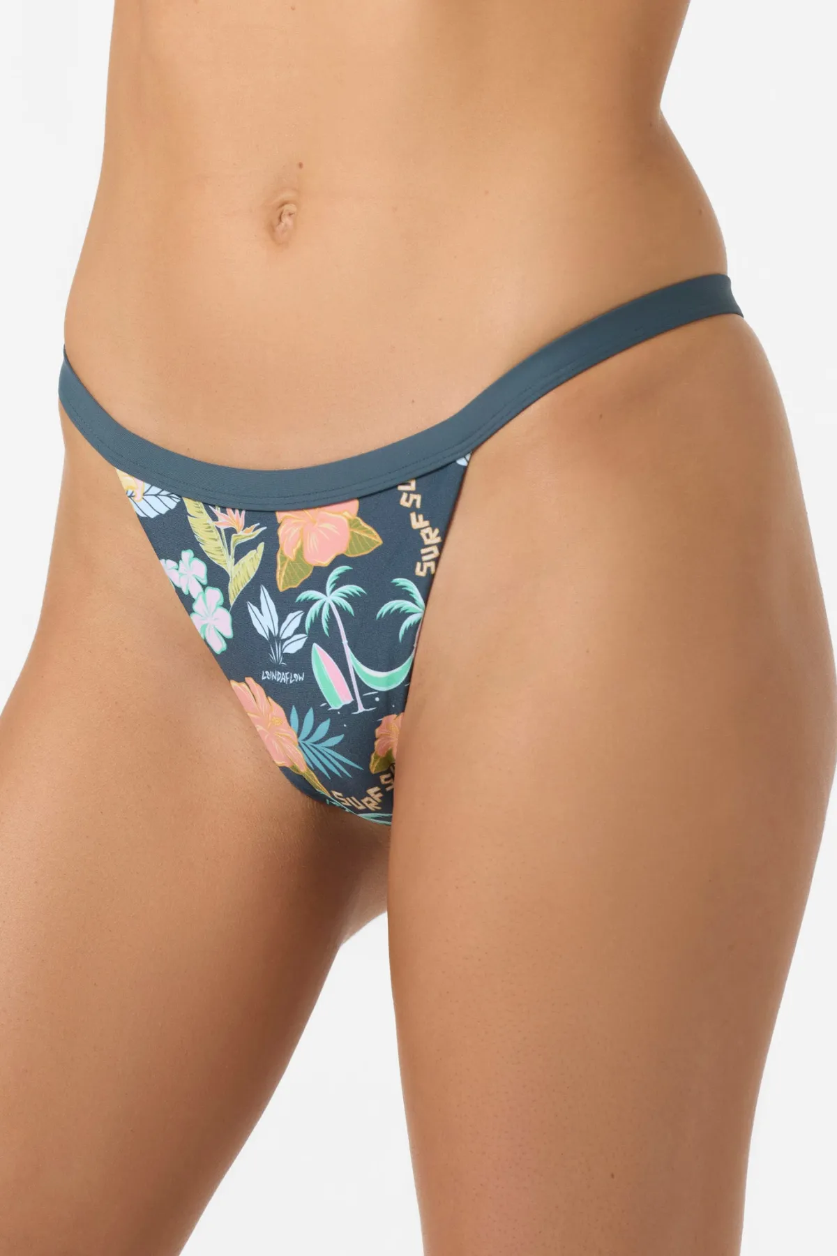 Bikini Bottoms^O'Neill Loindaflow Queens Cheeky Bottoms - | slate