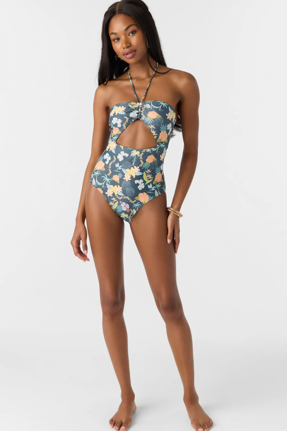One-Pieces^O'Neill Loindaflow Sayulita One-Piece - | slate