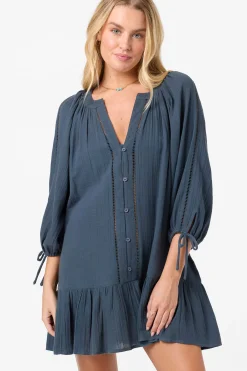 New Arrivals|Swim Cover-Ups^O'Neill Lou Mini Cover-Up Dress - | slate