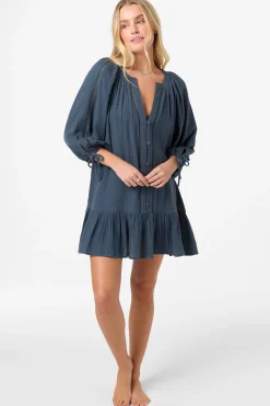 New Arrivals|Swim Cover-Ups^O'Neill Lou Mini Cover-Up Dress - | slate