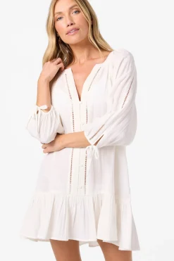 New Arrivals|Swim Cover-Ups^O'Neill Lou Mini Cover-Up Dress - | white