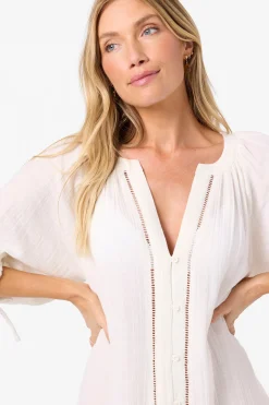 New Arrivals|Swim Cover-Ups^O'Neill Lou Mini Cover-Up Dress - | white