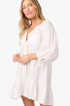 New Arrivals|Swim Cover-Ups^O'Neill Lou Mini Cover-Up Dress - | white