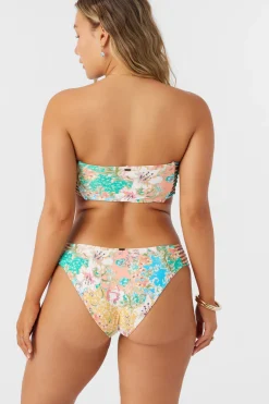 Bikini Tops^O'Neill Lua Floral Bells Bandeau Top - | multi clr