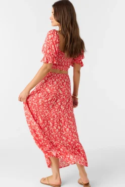 Bottoms^O'Neill Luciana Midi Skirts - | cayenne