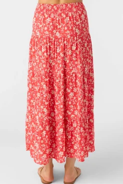 Bottoms^O'Neill Luciana Midi Skirts - | cayenne