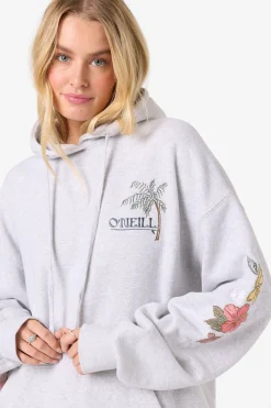 Sweaters, Hoodies & Fleece|New Arrivals^O'Neill Lush Oversized Hoodie heather grey