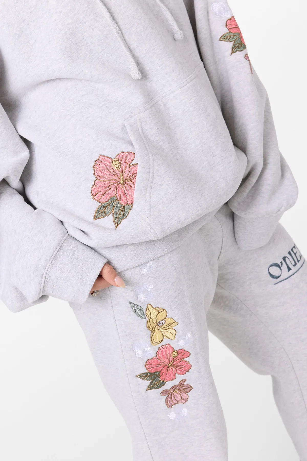 Sweaters, Hoodies & Fleece|New Arrivals^O'Neill Lush Oversized Hoodie heather grey