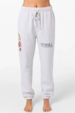 Bottoms^O'Neill Lush Relaxed Pants - | heather grey
