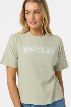 New Arrivals|Graphic Tees & Tanks^O'Neill Lux Hawaii Easy Tee - | desert sage