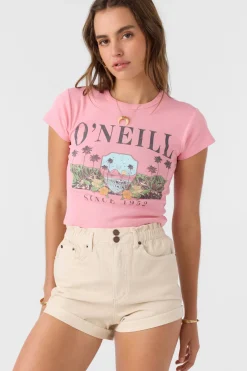Graphic Tees & Tanks^O'Neill Malibu Mirage Tee - | peony