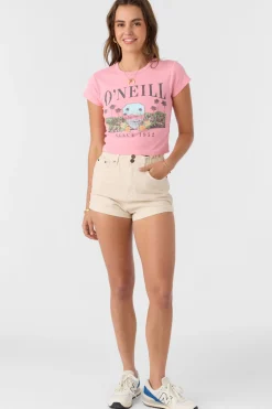 Graphic Tees & Tanks^O'Neill Malibu Mirage Tee - | peony