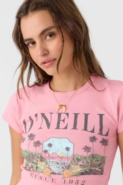 Graphic Tees & Tanks^O'Neill Malibu Mirage Tee - | peony
