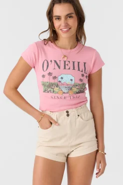 Graphic Tees & Tanks^O'Neill Malibu Mirage Tee - | peony