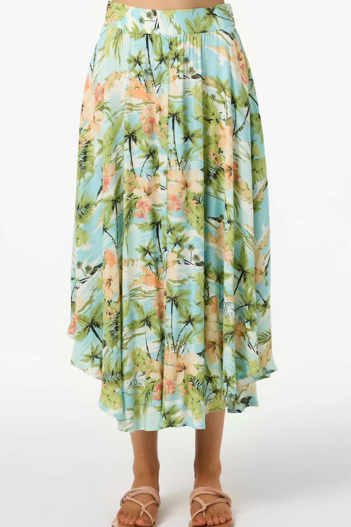 Bottoms^O'Neill Marnie Tropical Maxi Skirts - | nile blue