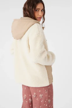 Jackets^O'Neill Meena High Pile Fleece Quilted Jacket - | nomad