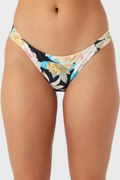 Bikini Bottoms^O'Neill Mikah Floral Kee Beach Full Bottoms - | black