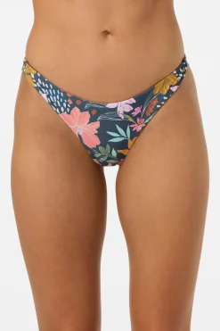 Bikini Bottoms^O'Neill Mila Floral Hermosa Skimpy Bottoms - | slate