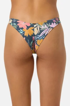 Bikini Bottoms^O'Neill Mila Floral Hermosa Skimpy Bottoms - | slate