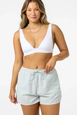 New Arrivals|Matching Sets^O'Neill Millie Seersucker Beach Shorts - | winter white