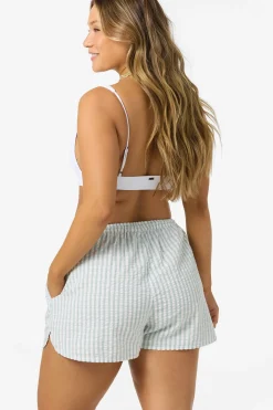 New Arrivals|Matching Sets^O'Neill Millie Seersucker Beach Shorts - | winter white