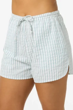 New Arrivals|Matching Sets^O'Neill Millie Seersucker Beach Shorts - | winter white