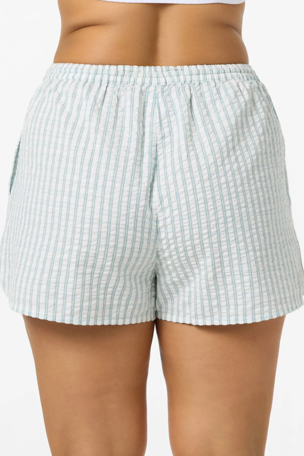 New Arrivals|Matching Sets^O'Neill Millie Seersucker Beach Shorts - | winter white