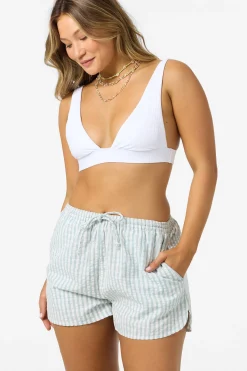 New Arrivals|Matching Sets^O'Neill Millie Seersucker Beach Shorts - | winter white