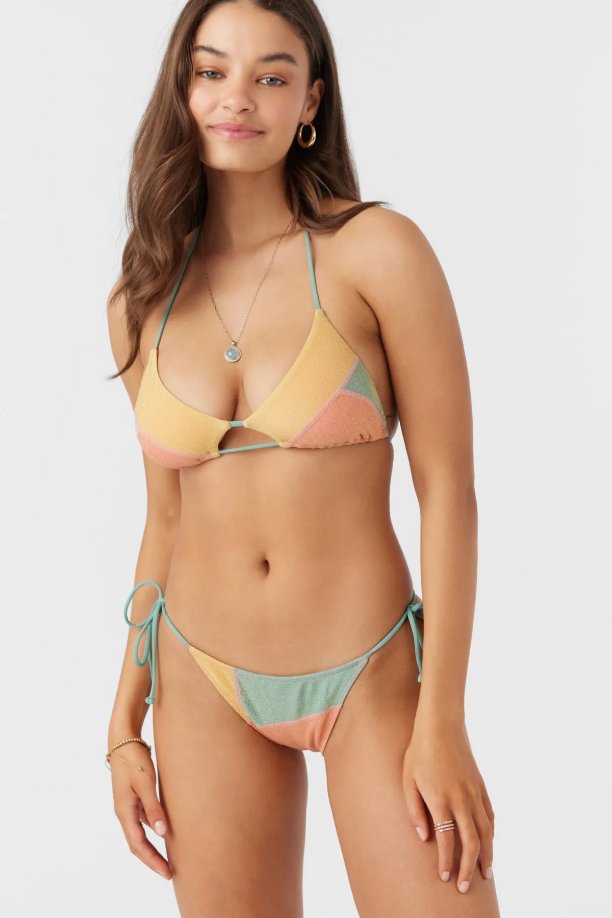 Bikini Bottoms^O'Neill Mirage Colorblock Maracas Medium Bottoms - | multi clr